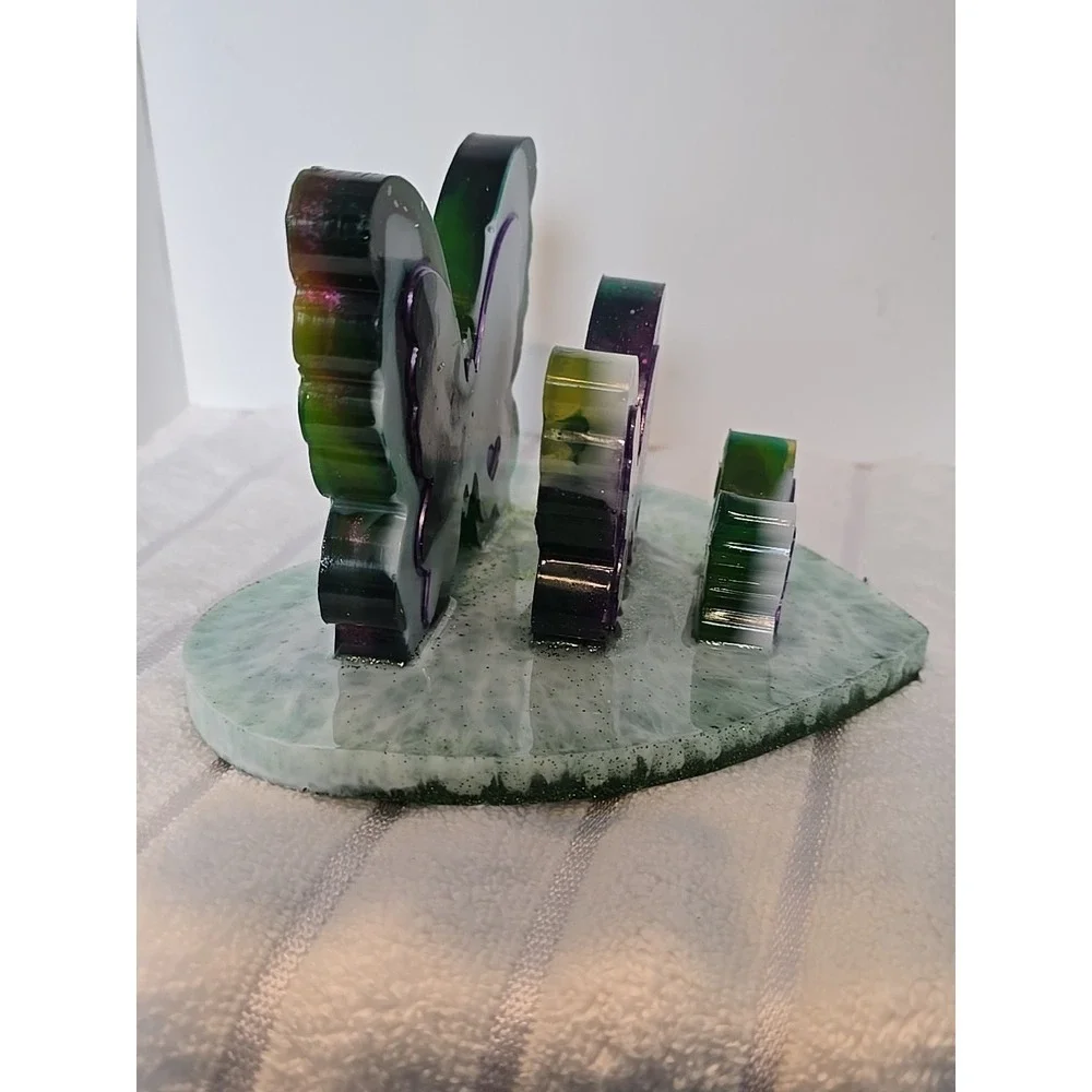 Handmade resin heart